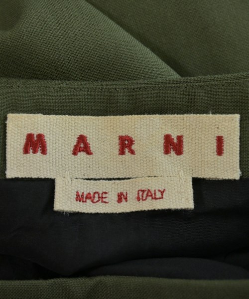 MARNI（マルニ）ロング・マキシ丈スカート カーキ サイズ:36(XS位) レディース/2200720961102