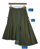 MARNI（マルニ）ロング・マキシ丈スカート カーキ サイズ:36(XS位) レディース/2200720961102