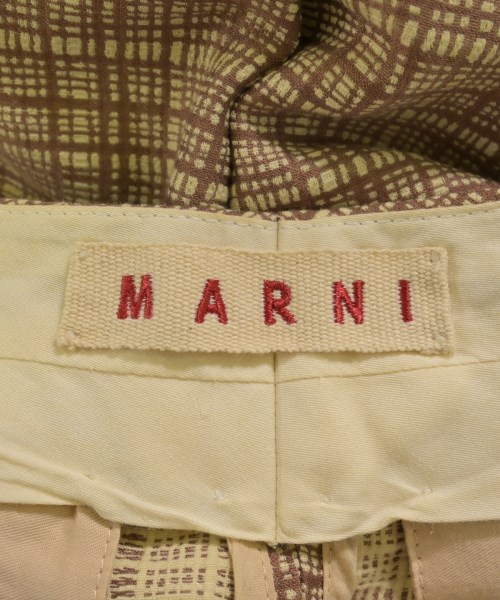MARNI（マルニ）クロップドパンツ ベージュ サイズ:40(M位) レディース/2200571882410