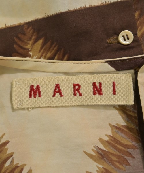 MARNI（マルニ）ブラウス 茶 サイズ:40(M位) レディース/2200571882489