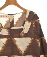 MARNI（マルニ）ブラウス 茶 サイズ:40(M位) レディース/2200571882489