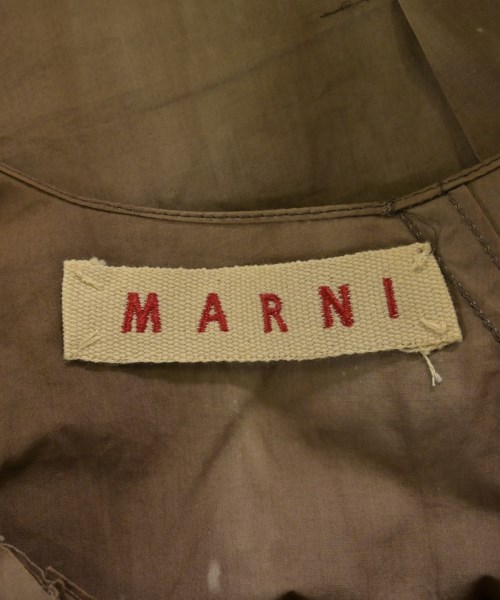 MARNI（マルニ）ブラウス 茶 サイズ:40(M位) レディース/2200571882496