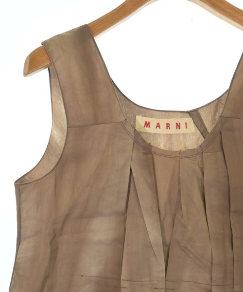 MARNI（マルニ）ブラウス 茶 サイズ:40(M位) レディース/2200571882496