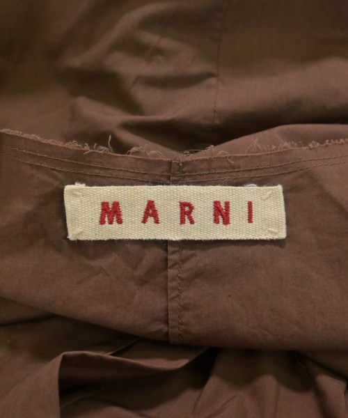MARNI（マルニ）ワンピース 茶 サイズ:40(M位) レディース/2200571882724