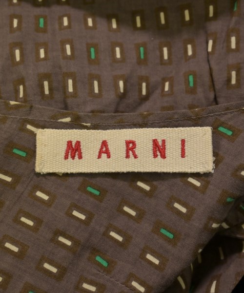 MARNI（マルニ）カジュアルシャツ 茶 サイズ:40(M位) レディース/2200571882786