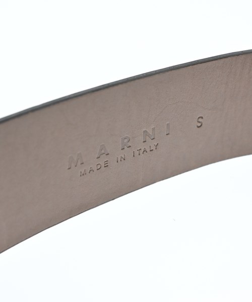 MARNI（マルニ）ベルト 茶 サイズ:S レディース/2200571882854