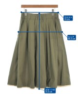 MARNI（マルニ）ひざ丈スカート カーキ サイズ:38(S位) レディース/2200731847013