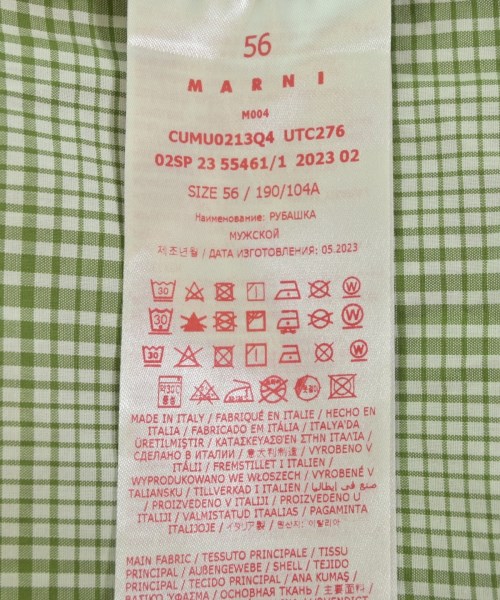 MARNI（マルニ）カジュアルシャツ 紺 サイズ:56(XXL位) メンズ/2200728559011