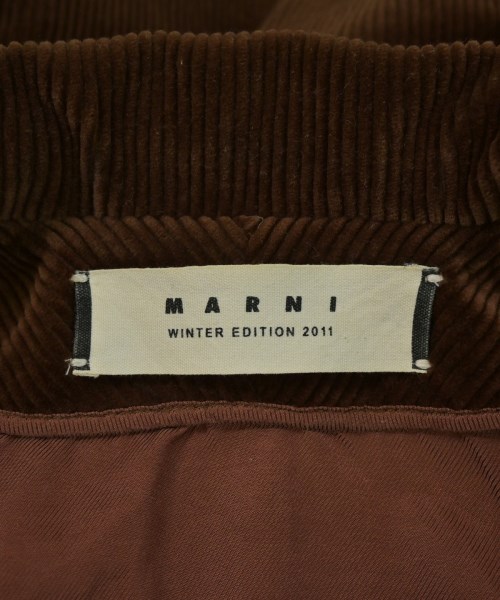 MARNI（マルニ）カジュアルジャケット 茶 サイズ:38(S位) レディース/2200732469016