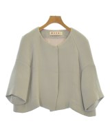MARNI（マルニ）ノーカラージャケット グレー サイズ:40(M位) レディース/2200732469047