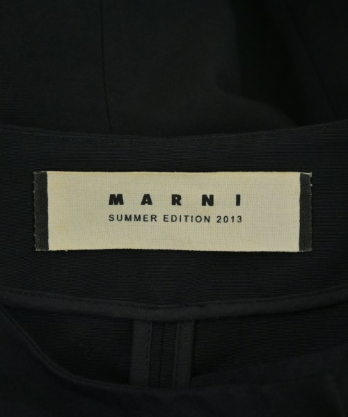 MARNI（マルニ）ノーカラージャケット 黒 サイズ:38(S位) レディース/2200732469054