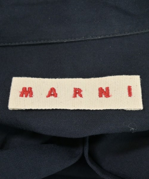 MARNI（マルニ）カジュアルシャツ 紺 サイズ:48(L位) メンズ/2200733105067
