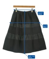 MARNI（マルニ）ひざ丈スカート 黒 サイズ:38(S位) レディース/2200733719219