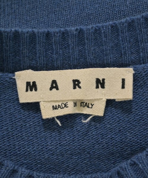 MARNI（マルニ）ニット・セーター 青 サイズ:46(M位) メンズ/2200730412021