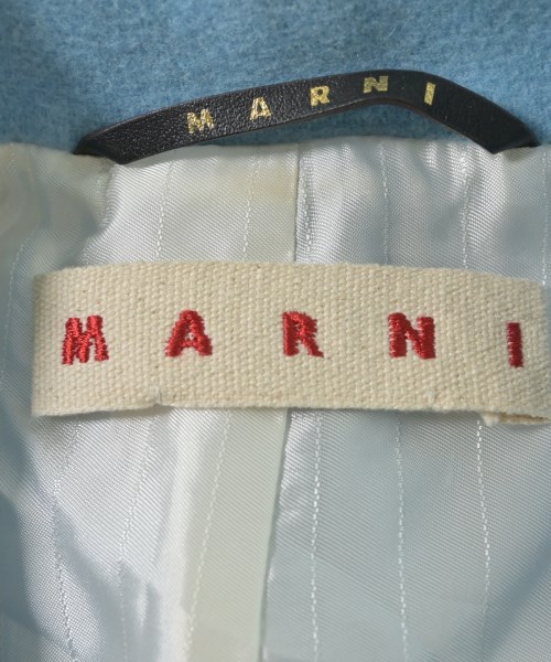MARNI（マルニ）ピーコート 青 サイズ:36(XS位) レディース/2200734421203