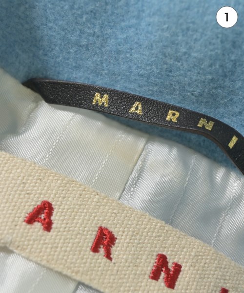 MARNI（マルニ）ピーコート 青 サイズ:36(XS位) レディース/2200734421203