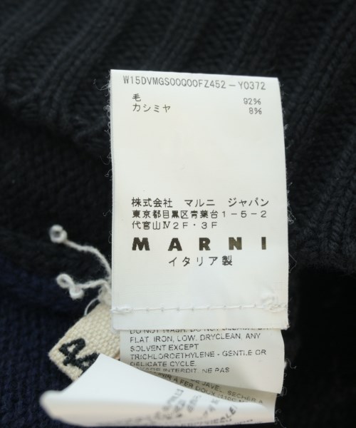 MARNI（マルニ）ニット・セーター 紺 サイズ:44(S位) メンズ/2200725337094