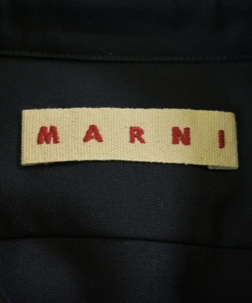 MARNI（マルニ）カジュアルシャツ 紺 サイズ:48(L位) メンズ/2200734834027