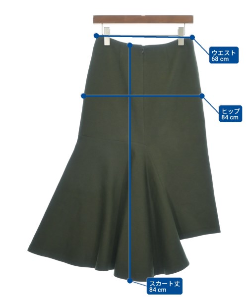 MARNI（マルニ）ロング・マキシ丈スカート 緑 サイズ:38(S位) レディース/2200735008175
