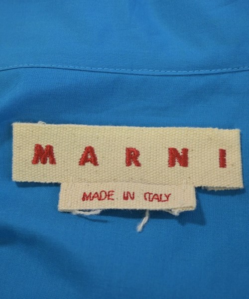 MARNI（マルニ）カジュアルシャツ 青 サイズ:48(L位) メンズ/2200718080112