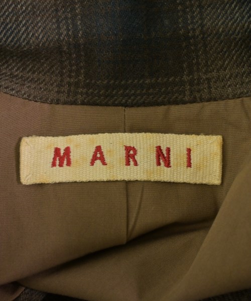 MARNI（マルニ）テーラードジャケット 茶 サイズ:42(M位) レディース/2200722264065