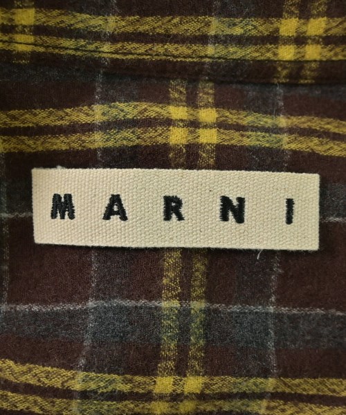 MARNI（マルニ）カジュアルシャツ 黒 サイズ:48(L位) メンズ/2200722691021