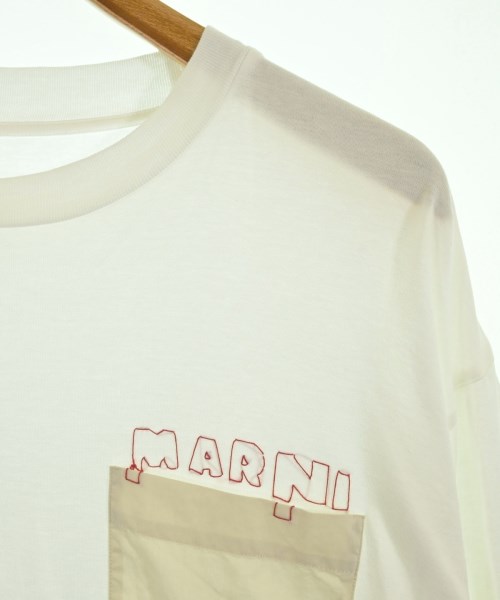 MARNI（マルニ）Tシャツ・カットソー 白 サイズ:48(L位) メンズ/2200724144099