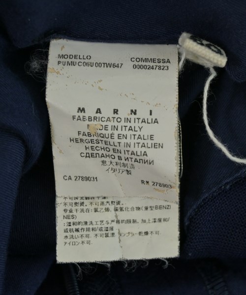 MARNI（マルニ）スラックス 紺 サイズ:50(XL位) メンズ/2200724650019