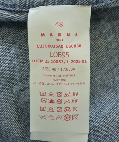 MARNI（マルニ）その他 青 サイズ:48(L位) メンズ/2200725230029
