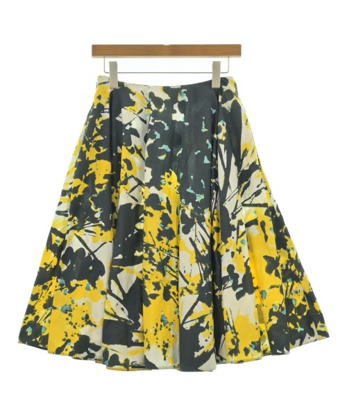 MARNI（マルニ）ひざ丈スカート 黄 サイズ:40(M位) レディース/2200726685132