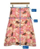 MARNI（マルニ）ひざ丈スカート オレンジ サイズ:40(M位) レディース/2200726685187