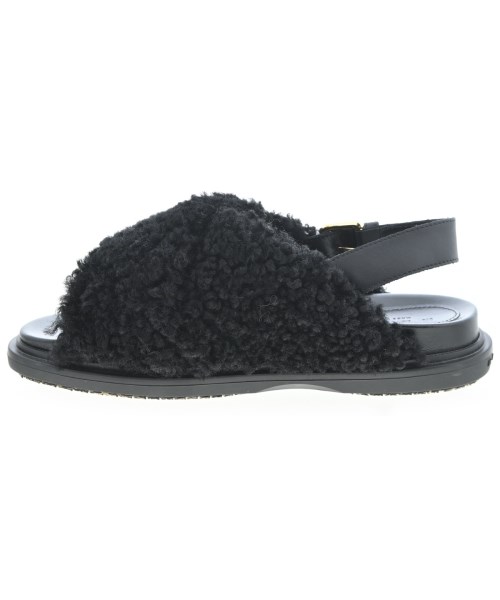 MARNI（マルニ）サンダル 黒 サイズ:EU38(24.5cm位) レディース/2200726695032