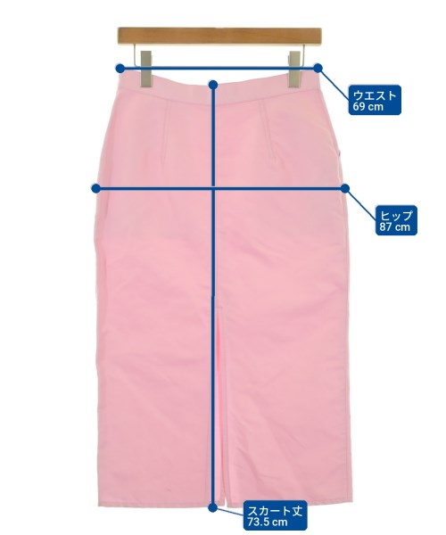 MARNI（マルニ）ひざ丈スカート ピンク サイズ:40(M位) レディース/2200727863027