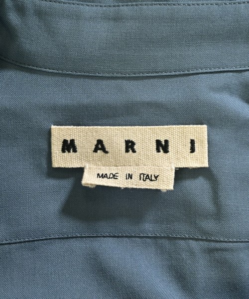 MARNI（マルニ）カジュアルシャツ 青 サイズ:44(S位) メンズ/2200727939074