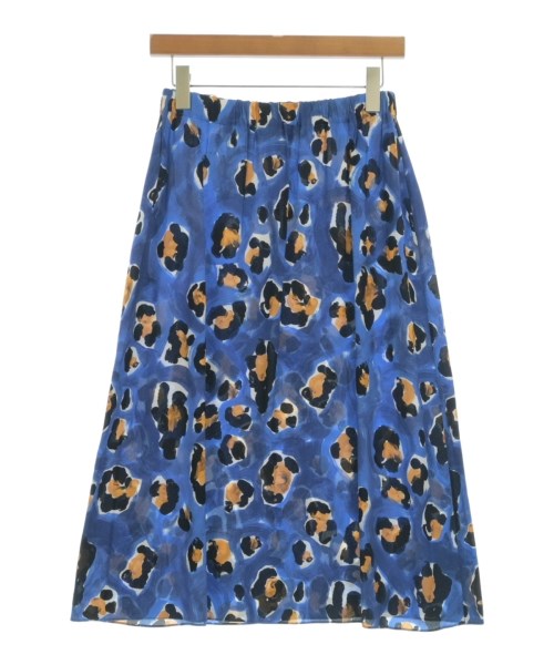 MARNI（マルニ）ひざ丈スカート 青 サイズ:38(S位) レディース/2200728358096
