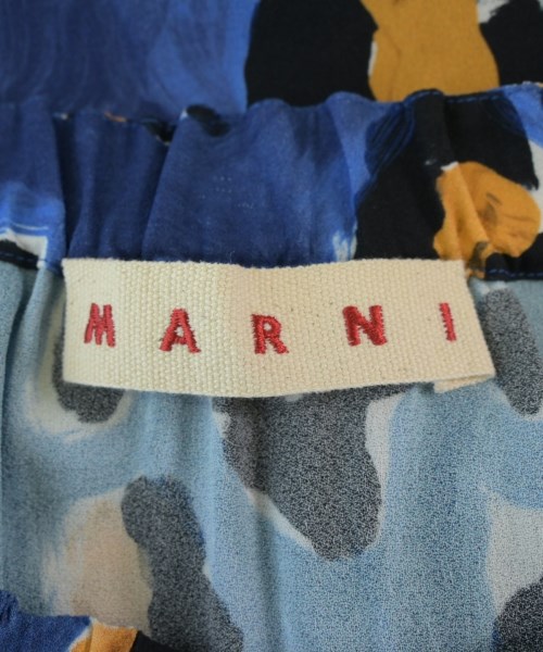 MARNI（マルニ）ひざ丈スカート 青 サイズ:38(S位) レディース/2200728358096