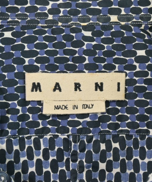 MARNI（マルニ）カジュアルシャツ 紺 サイズ:46(M位) メンズ/2200728432017