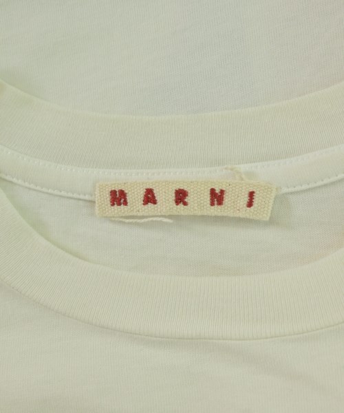 MARNI（マルニ）Tシャツ・カットソー 白 サイズ:36(M位) メンズ/2200678943045