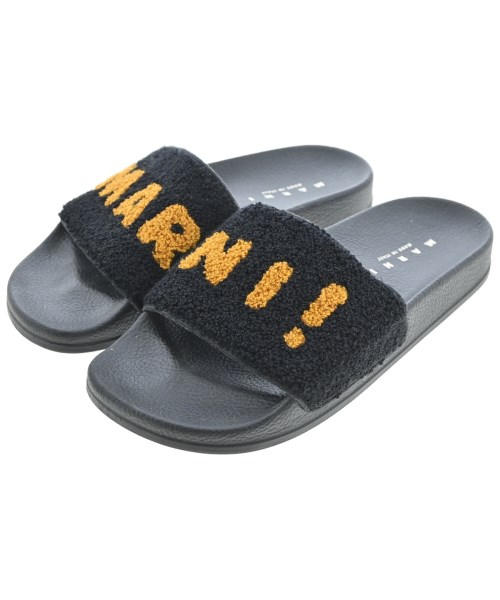 MARNI(マルニ)サンダル 黒 サイズ:EU37(23.5cm位)/2200682303040