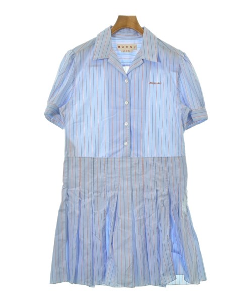MARNI(マルニ)シャツワンピース 青 サイズ:40(M位)/2200682550116