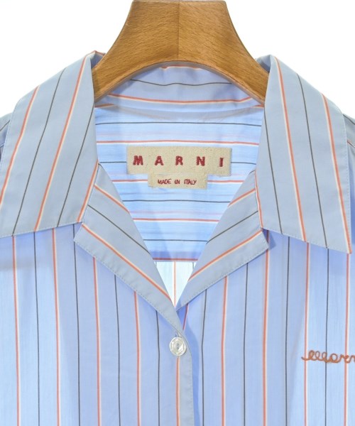 MARNI（マルニ）シャツワンピース 青 サイズ:40(M位) レディース/2200682550116