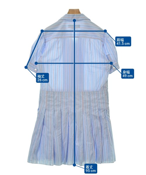MARNI（マルニ）シャツワンピース 青 サイズ:40(M位) レディース/2200682550116
