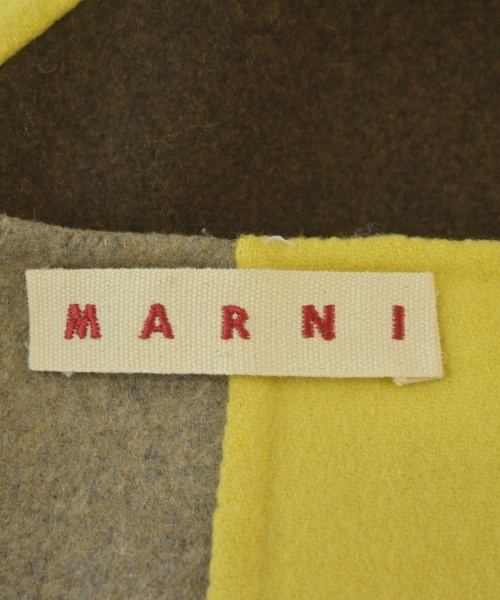 MARNI（マルニ）ひざ丈スカート 黄 サイズ:42(M位) レディース/2200683469097