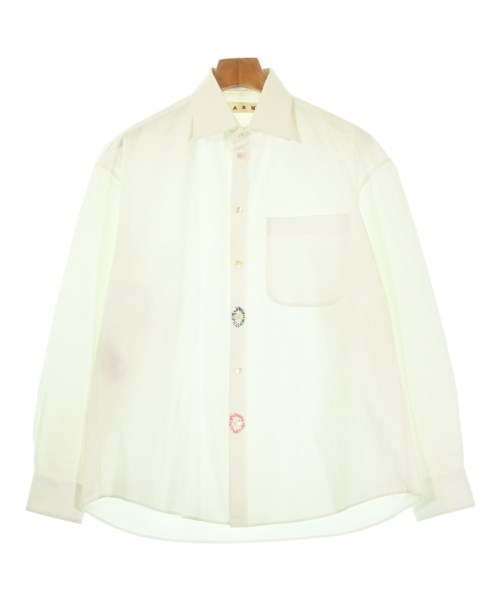 MARNI(マルニ)カジュアルシャツ 白 サイズ:40(L位)/2200684492032