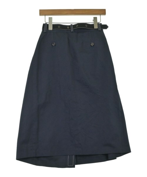 MARNI（マルニ）ひざ丈スカート 紺 サイズ:40(M位) レディース/2200684750163