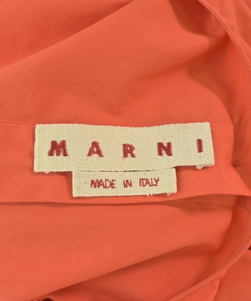 MARNI（マルニ）ワンピース オレンジ サイズ:36(XS位) レディース/2200684750170