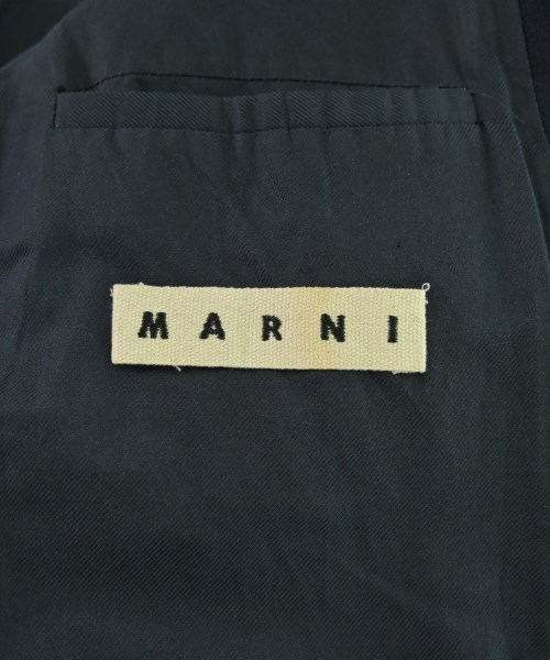 MARNI（マルニ）ステンカラーコート 紺 サイズ:46(M位) メンズ/2200684849034