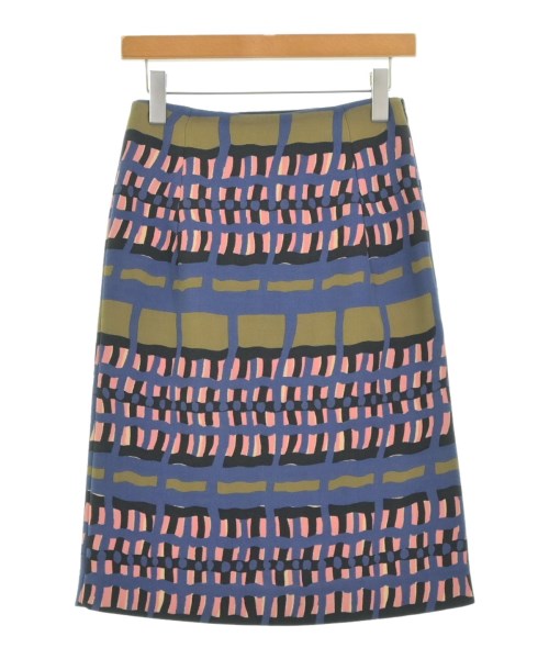 MARNI(マルニ)ひざ丈スカート カーキ サイズ:38(S位)/2200685516027