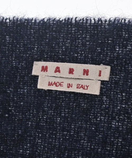 MARNI（マルニ）マフラー 紺 サイズ:- メンズ/2200685554050