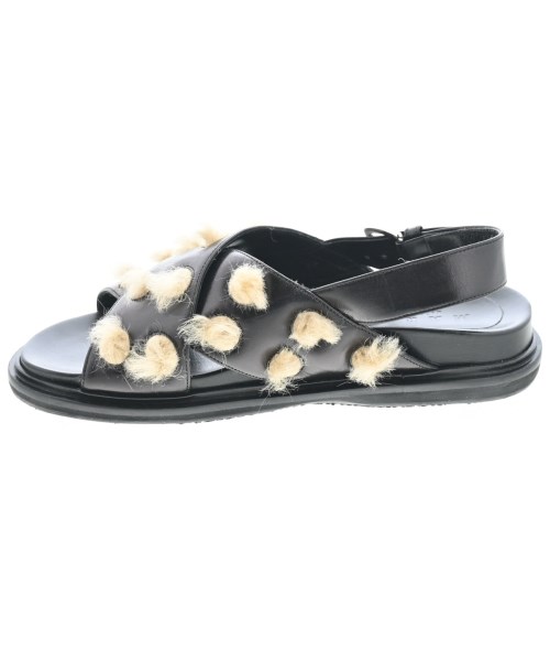 MARNI（マルニ）サンダル 黒 サイズ:EU37(23.5cm位) レディース/2200684388076